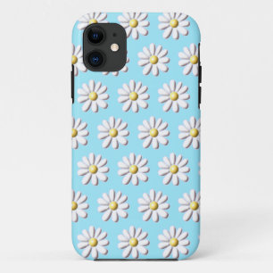 3D Daisy Flower iPhone 11 Hoesje