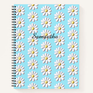 3D Daisy Flower Notitieboek