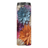 3d Daisy Flower Tumbler Thermosbeker (Achterkant)