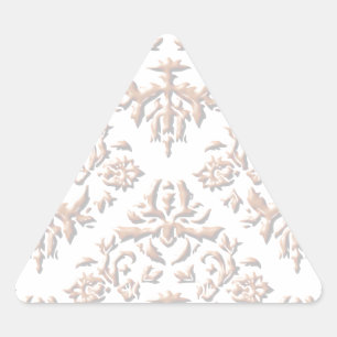 3D-Damasmaskers Driehoek Sticker