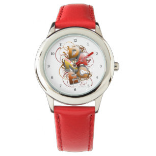 3D-dans (Herfst) Horloge
