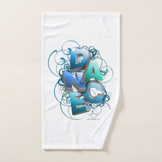 3D Dans (lente) Bad Handdoek (Handdoek)