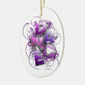 3D Dans (zomer) Keramisch Ornament (Links)