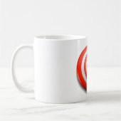 3D darde la tasse de café de boudine (Gauche)