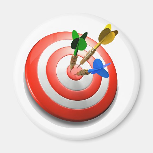 3D Darts BullsEYE magneet (Voorkant)