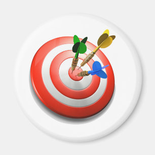 3D Darts BullsEYE Magnet Magneet