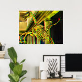 '3D de Lone Ranger Rides Opnieuw' Poster (Thuiskantoor)