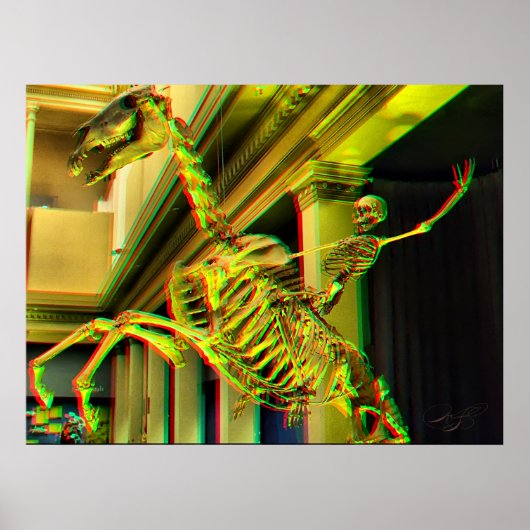 '3D de Lone Ranger Rides Opnieuw' Poster (Voorkant)