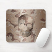 3D Desert Camo Skull Muismat (Met muis)
