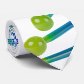 3D DNA-helix Stropdas (Opgerold)