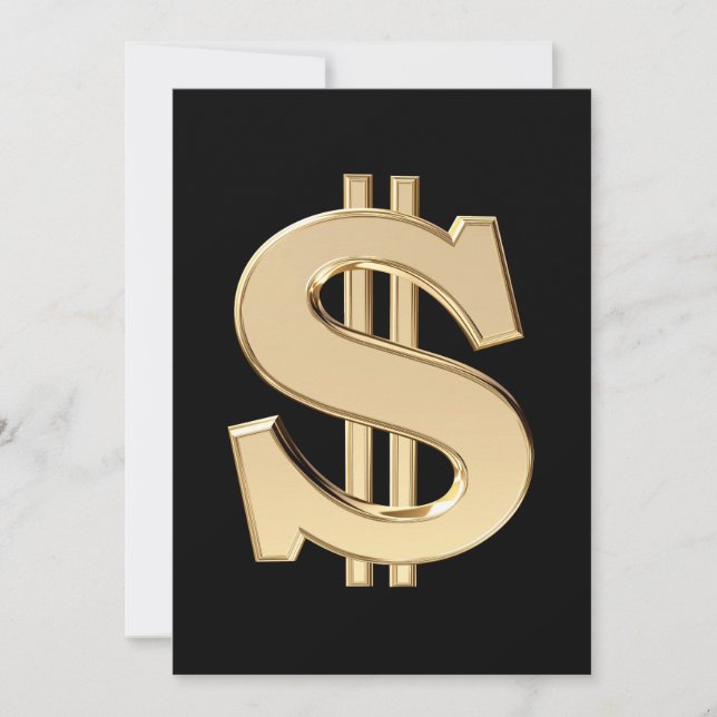 3D-dollarteken (Voorkant)