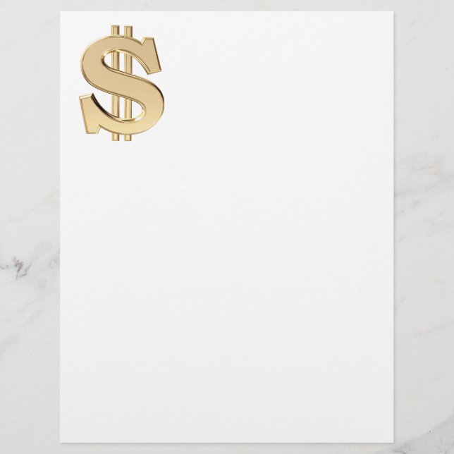 3D-dollarteken (Voorkant)