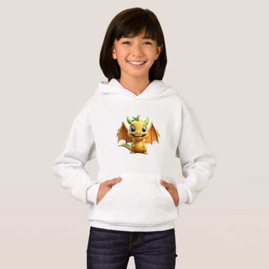 3D Dragon Graphic Hoodie (Voorkant volledig)