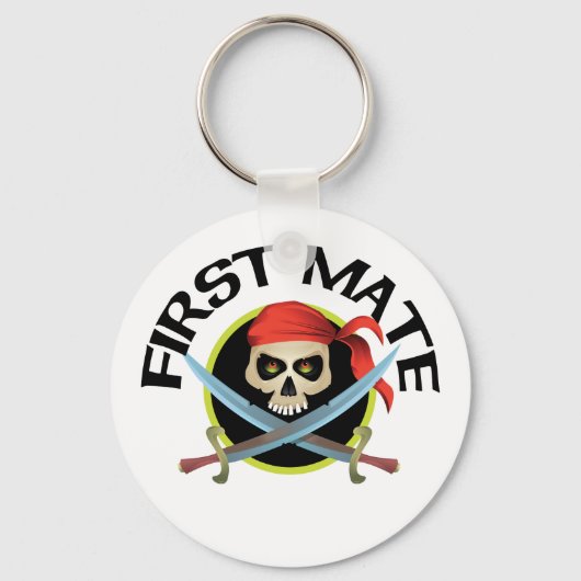 3D Eerste Mate Sleutelhanger (Voorkant)