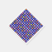 3D Effect Gecontroleerd Nautical Flag tegels Patro Servetten (Hoek)