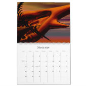 3D-effectfracties Kalender (Mar 2026)