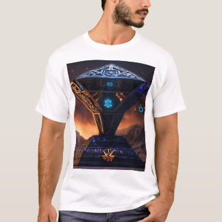 3D Estilo Azteca T-shirts – Vet, Artistiek & Uniek
