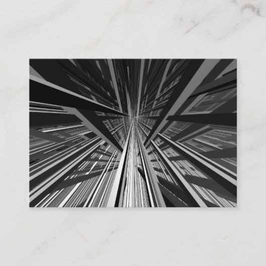 3d Extreme Perspective Visitekaartje (Voorkant)