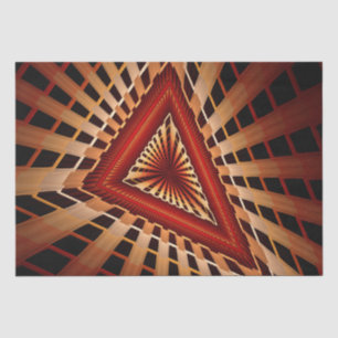 3D-fantasienetwerk moderne fractal grafisch ontwer Tissuepapier