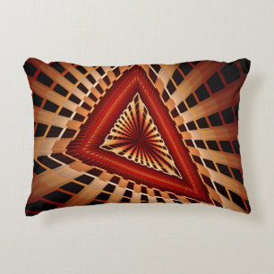 3D Fantasy Netwerk Modern Fractale Grafisch Ontwer Accent Kussen