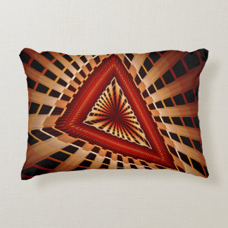 3D Fantasy Netwerk Modern Fractale Grafisch Ontwer Accent Kussen