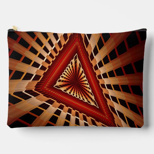 3D Fantasy Netwerk Modern Fractale Grafisch Ontwer Etui (Voorkant)