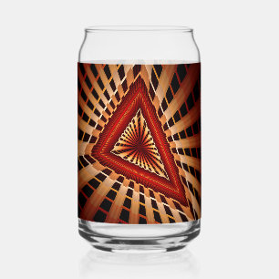 3D Fantasy Network Modern Fractal Graphic Design Blikvorm Glas