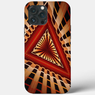3D Fantasy Network Modern Fractal Graphic Design iPhone 13 Pro Max Hoesje