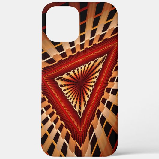3D Fantasy Network Modern Fractal Graphic Design Case-Mate iPhone Case (Achterkant)