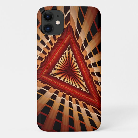 3D Fantasy Network Modern Fractal Graphic Design Case-Mate iPhone Case (Achterkant)