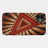 3D Fantasy Network Modern Fractal Graphic Design Case-Mate iPhone Case (Achterkant (horizontaal))
