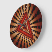 3D Fantasy Network Modern Fractal Graphic Design Grote Klok (Hoek)