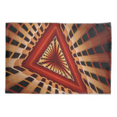 3D Fantasy Network Modern Fractal Graphic Design Kussensloop (Achterkant)