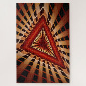 3D Fantasy Network Modern Fractal Graphic Design Legpuzzel (Verticaal)