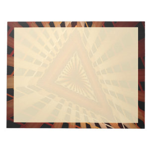 3D Fantasy Network Modern Fractal Graphic Design Notitieblok