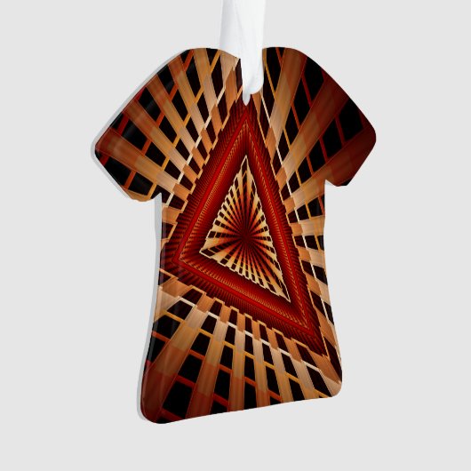 3D Fantasy Network Modern Fractal Graphic Design Ornament (voorkant)