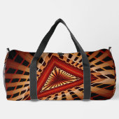 3D Fantasy Network Modern Fractal Graphic Design Plunjezak (Achterkant)