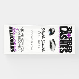 3D + Fibre Lashes Spandoek