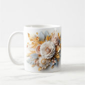 3D Floral Mug (Gauche)
