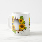 3D Floral Mug (Devant gauche)