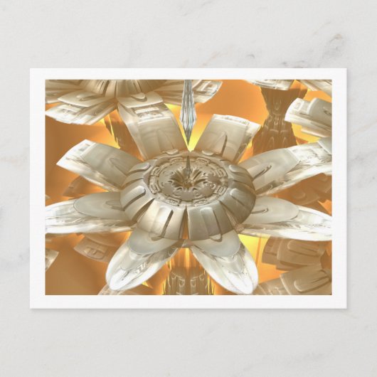 3D Fractal afbeelding briefkaart (Voorkant)