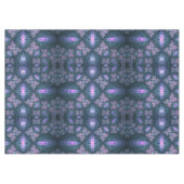 3D Fractal Art Pattern Turquoise Paars Pink Tafelkleed (Voorkant (Horizontaal))