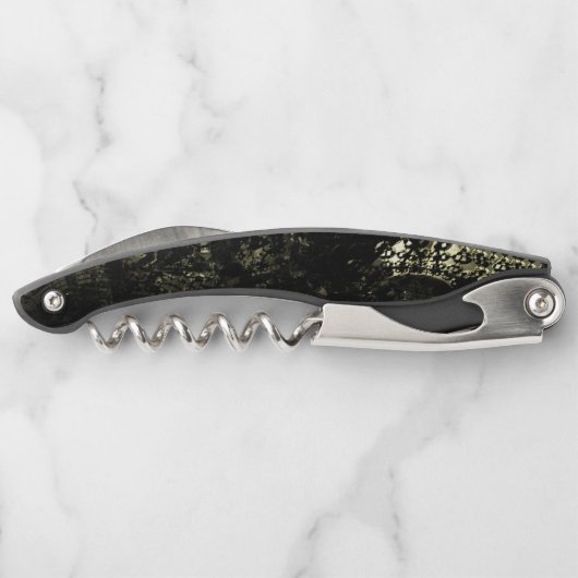 3D Fractal Mineral Geek Monogram Kurkentrekker (Achterkant)