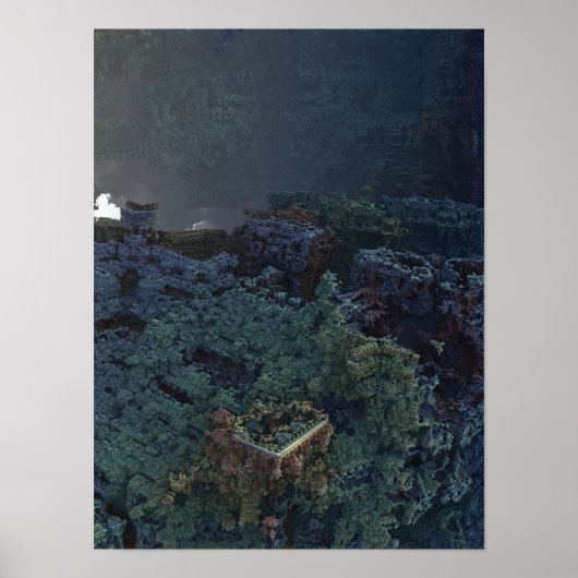 3D Fractal Poster (Voorkant)