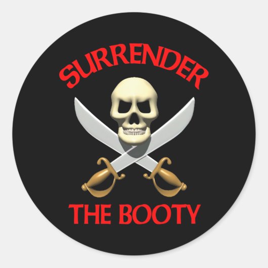 3D geef het Boek over Ronde Sticker (Voorkant)