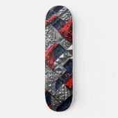 3D Geometrisch Abstract Skateboard  (Voorkant)