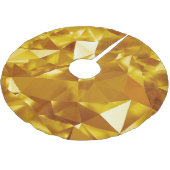 3D Geometrisch: Metallic Achtergrond Ontwerp Kerstboom Rok (Gekanteld)