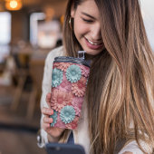 3D Gerbera Floral Thermosbeker