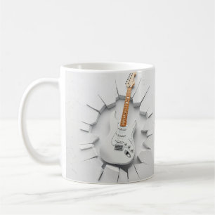 3D Gitaar Elektrische mok Wrap, 3D mok Design