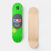 3D Gorilla Skateboard (Voorkant)